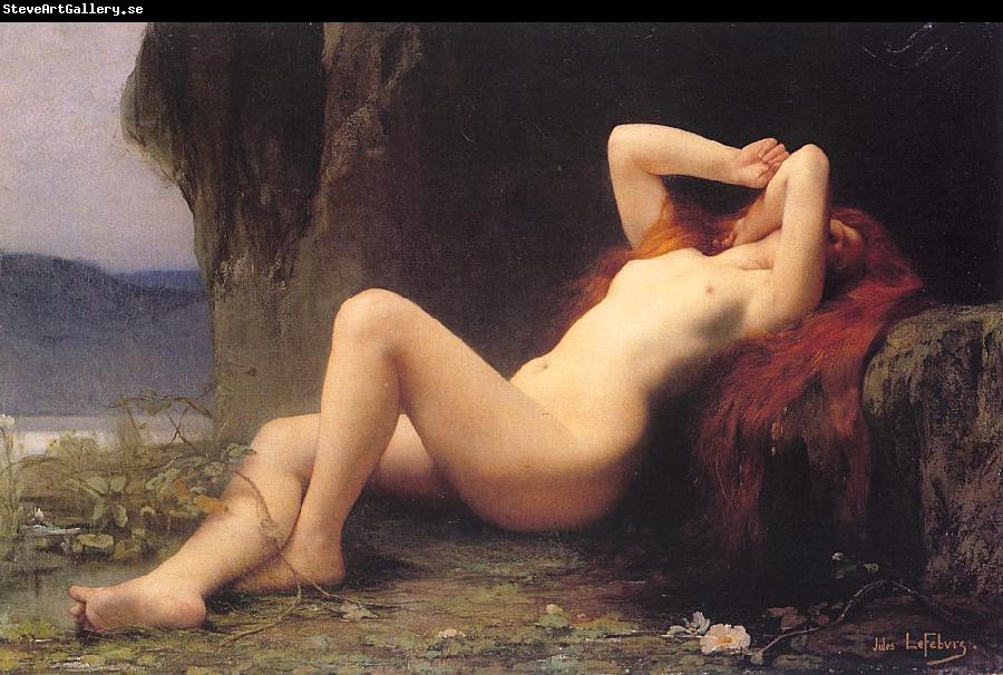 Lefebvre, Jules Joseph Mary Magdalen in the Grotto